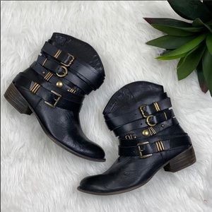 Schultz Leather Booties